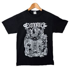 Exmortus Heavy Metal Band Tee Shirt Size Small Vintage Y2K Pharoah Egypt Horror